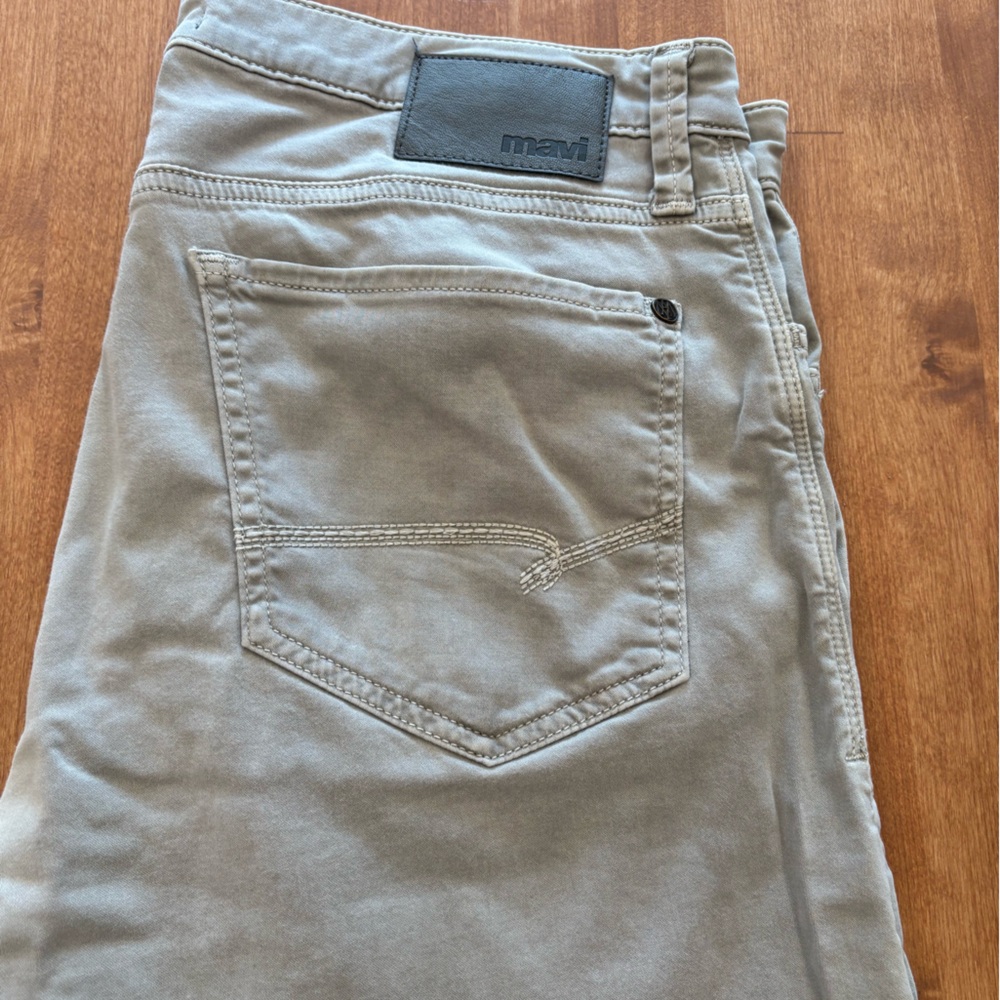 Mavi - Straight-leg - Stone Twill